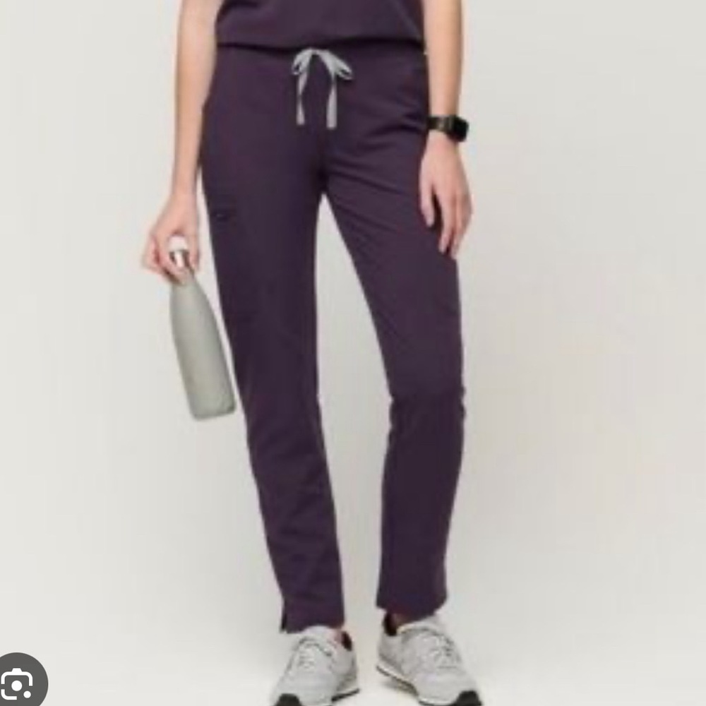 FIGS Yola scrub pants PURPLE SHADOW